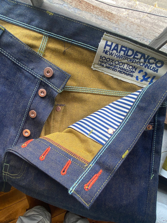 303 Unsanforized Proximity Mills Denim Jean