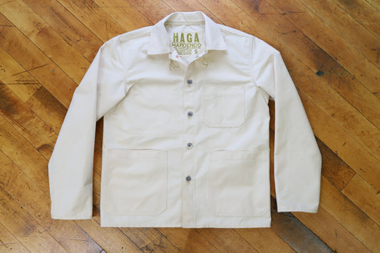 Haga Trätoffel Natural Canvas Chore Coat