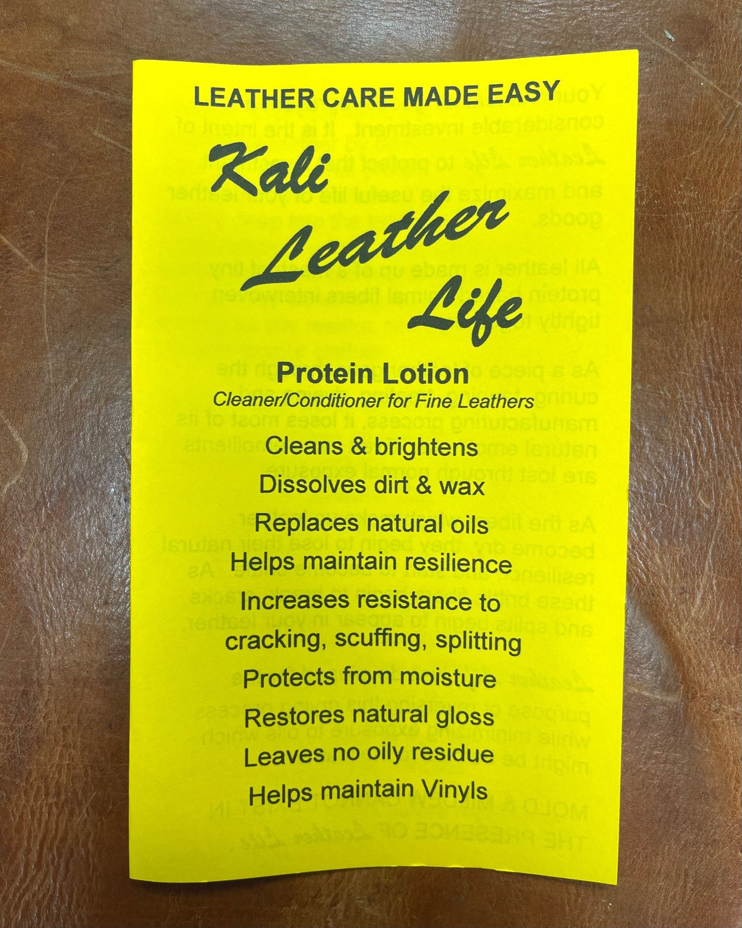 Kali Co Leather Life 8 fl. oz.