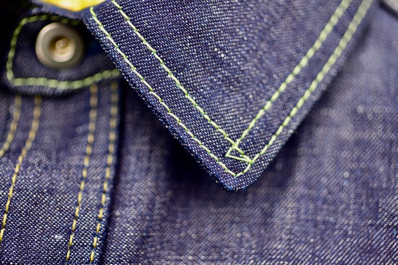 Indigo Linen/ Cotton Blend Workshirt 2023