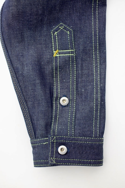 Indigo Linen/ Cotton Blend Workshirt 2023