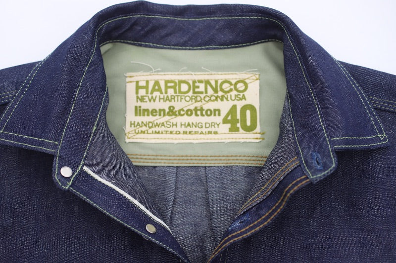 Indigo Linen/ Cotton Blend Workshirt 2023