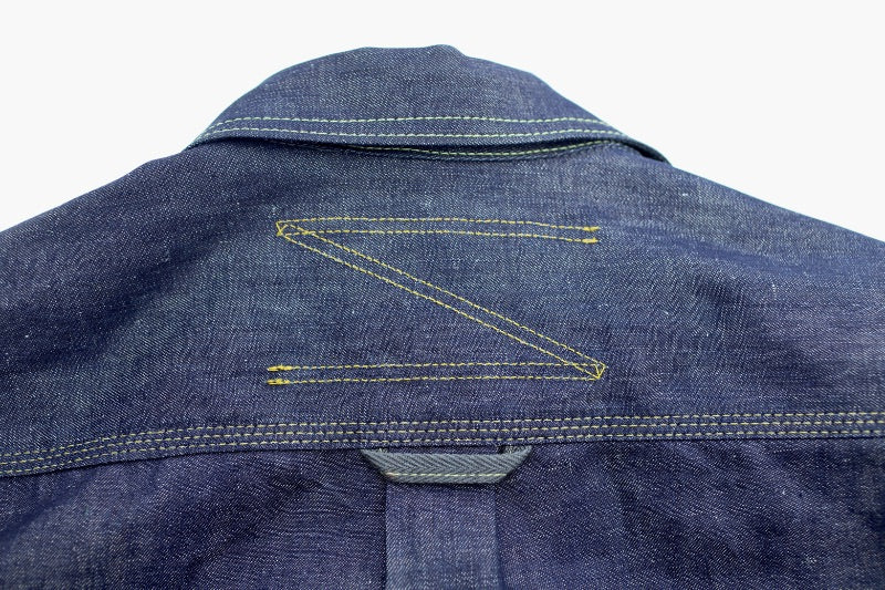 Indigo Linen/ Cotton Blend Workshirt 2023