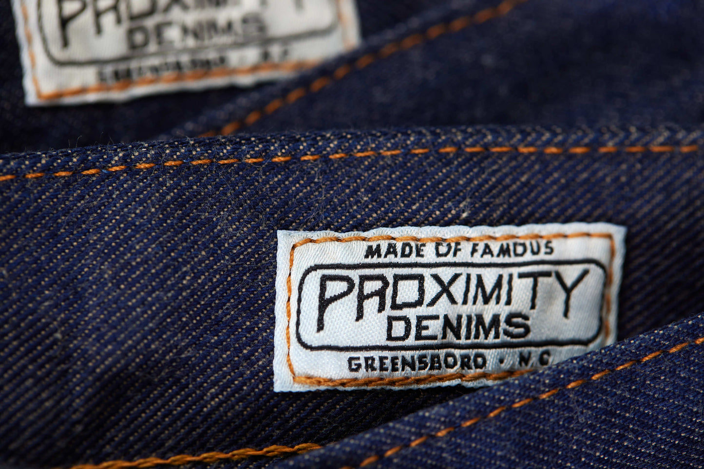 003 Unsanforized Proximity Mills Denim Jean