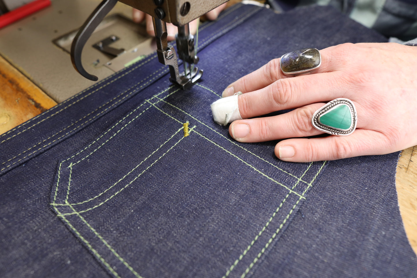 Indigo Linen/ Cotton Blend Workshirt 2023