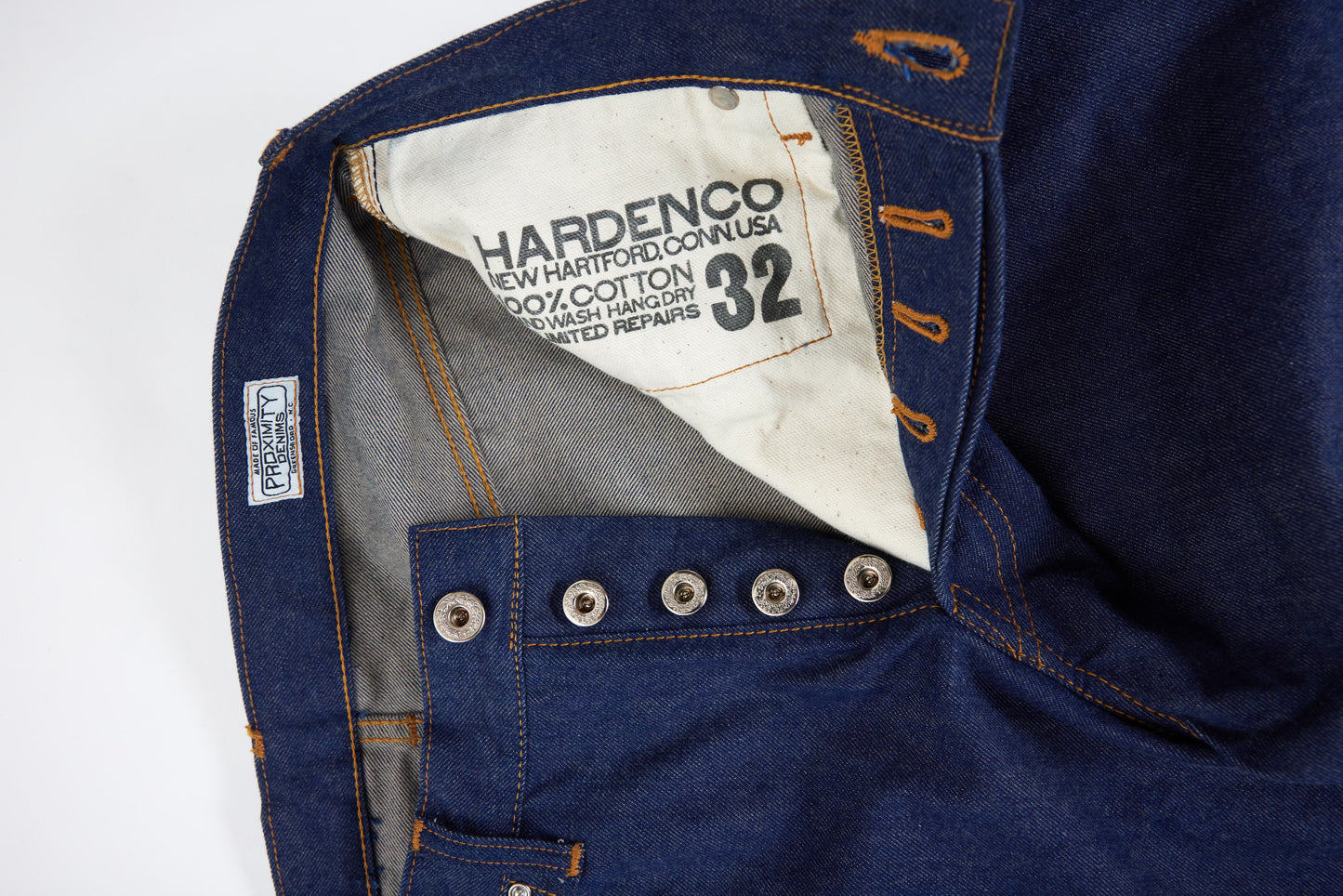 003 Unsanforized Proximity Mills Denim Jean