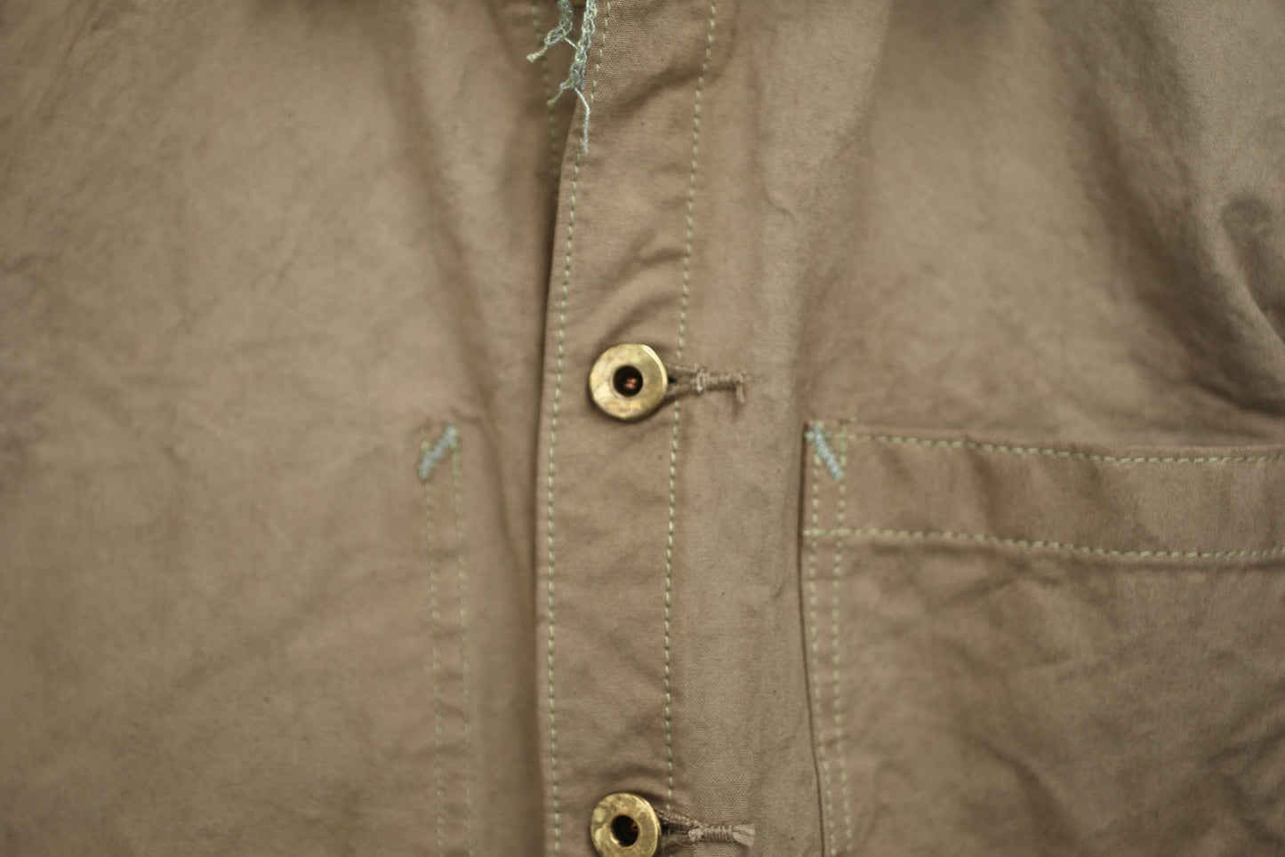 Black Walnut Shelter Cloth Canvas Workers Jacket