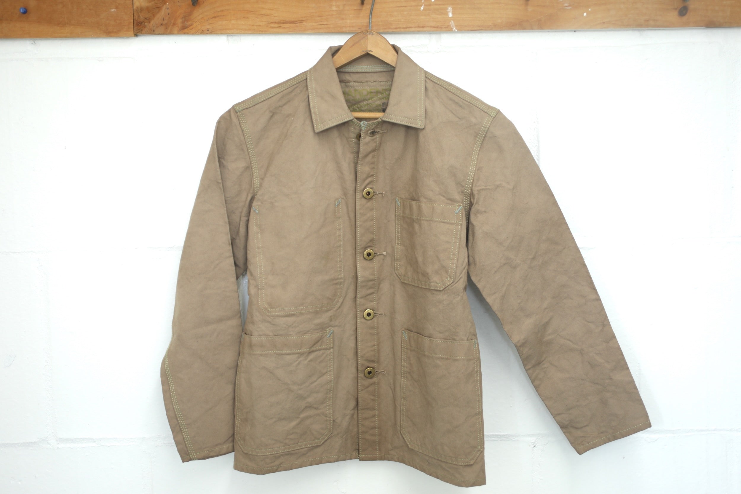 Black Walnut Shelter Cloth Canvas Workers Jacket – HARDENCO