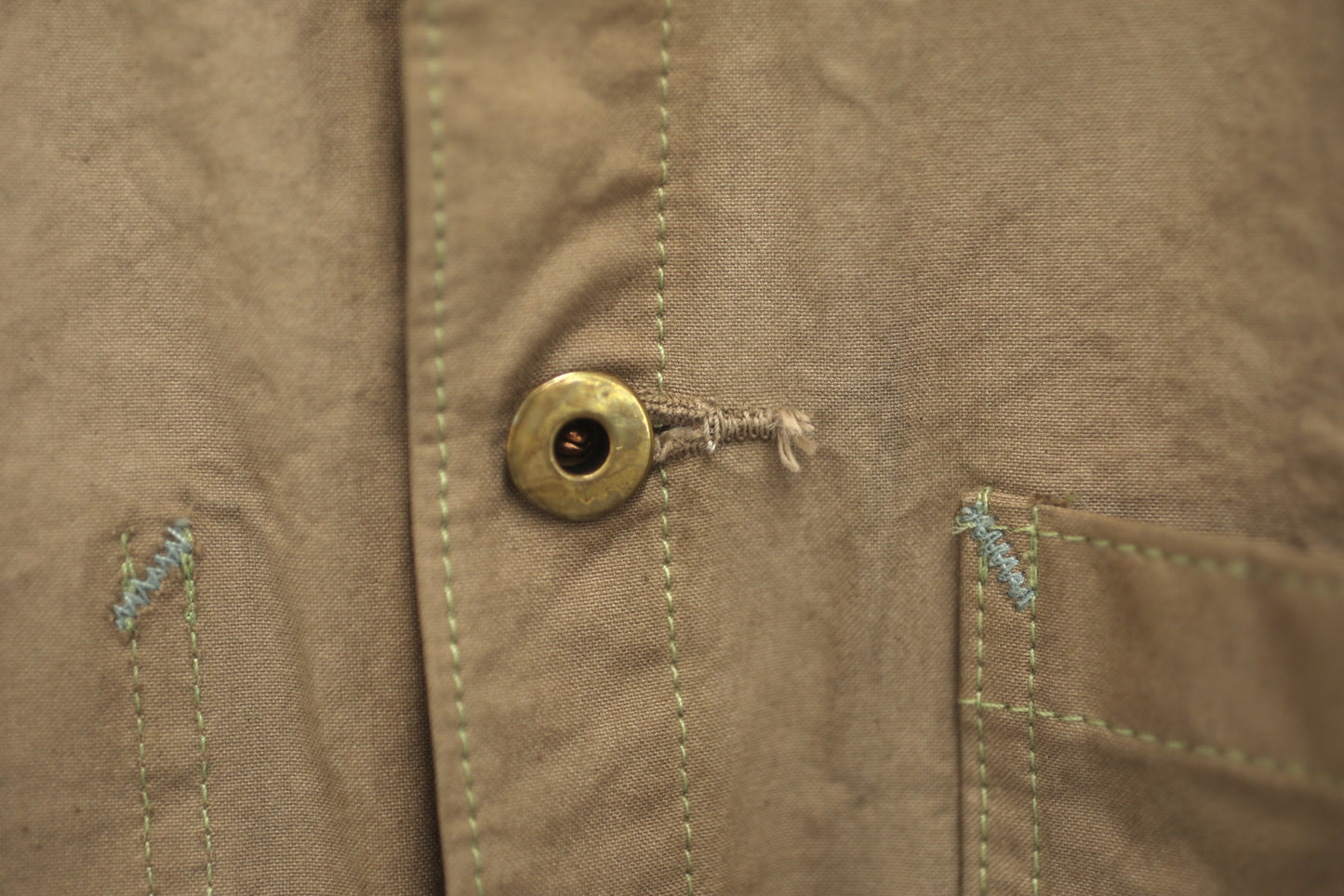 Black Walnut Shelter Cloth Canvas Workers Jacket