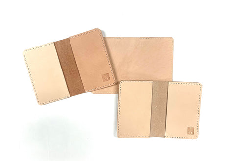 Veg Tan Leather Fold Wallet
