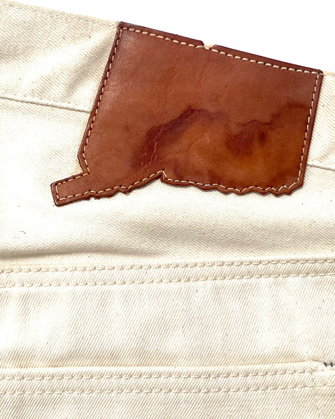 Off-White Denim Short Pants: 40x14"
