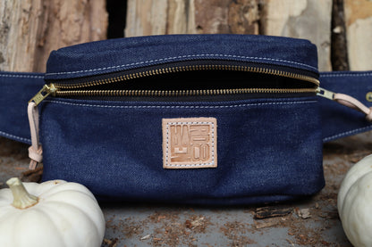Natural Indigo Waist Pack