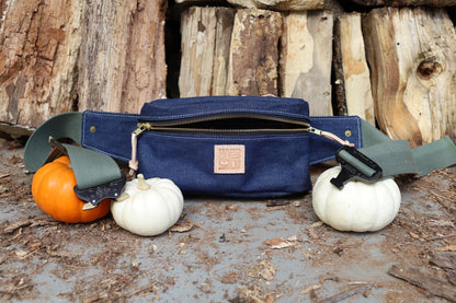 Natural Indigo Waist Pack
