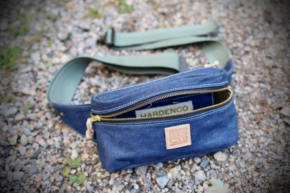 Natural Indigo Waist Pack
