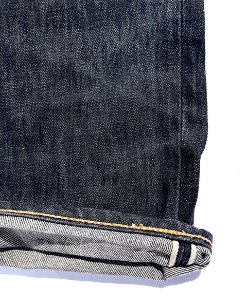 Special Edition Cone Mills 13oz Black Selvedge Denim 010 Jeans: 38x35"