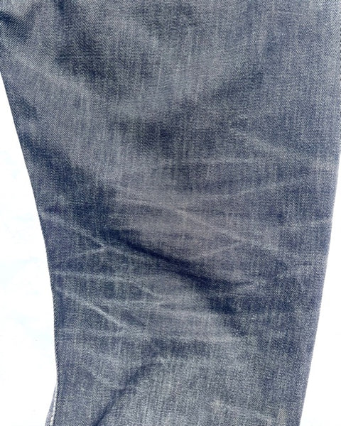 Special Edition Cone Mills 13oz Black Selvedge Denim 010 Jeans: 38x35"