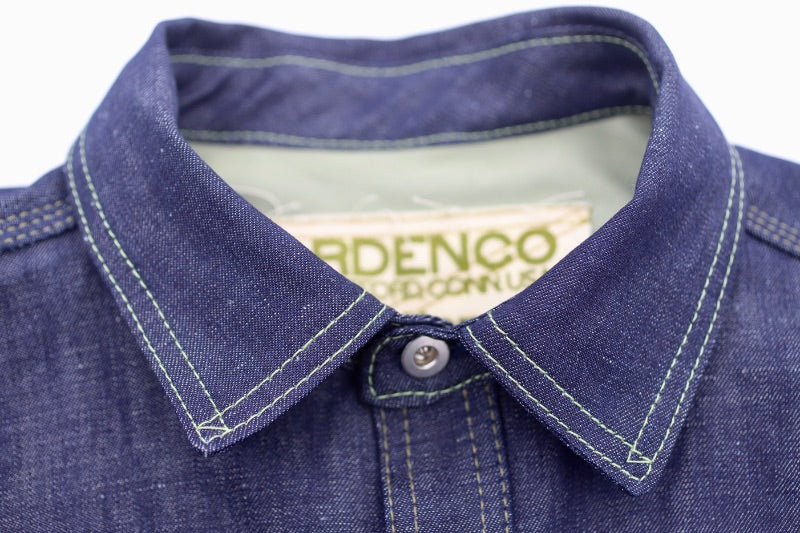 Indigo Linen/ Cotton Blend Workshirt 2023