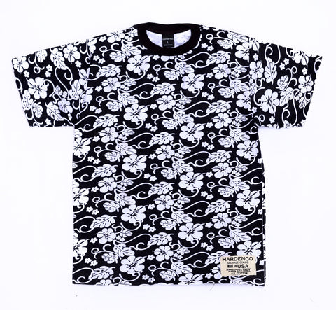 1990s Flower Print Dead Stock T-Shirts