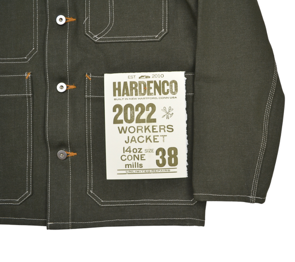 Olive Denim Workers Jacket 2022